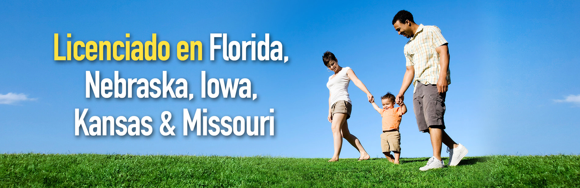Licensed in Florida, Nebraska, Iowa, Kansas and Missouri graphic